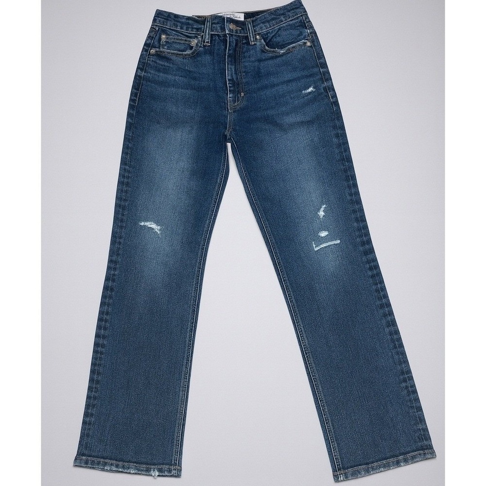 Derek Lam 10 Crosby Jeans Womens‎ 26 Straight Leg Distressed Blue Denim  USA